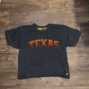 Aviator Nation Texas Cropped tee Large